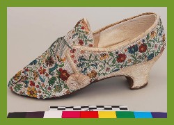 Textiler Bezug eines Schuhs
